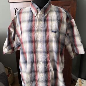 Men's Chaps Plaid Button-Down Shirt